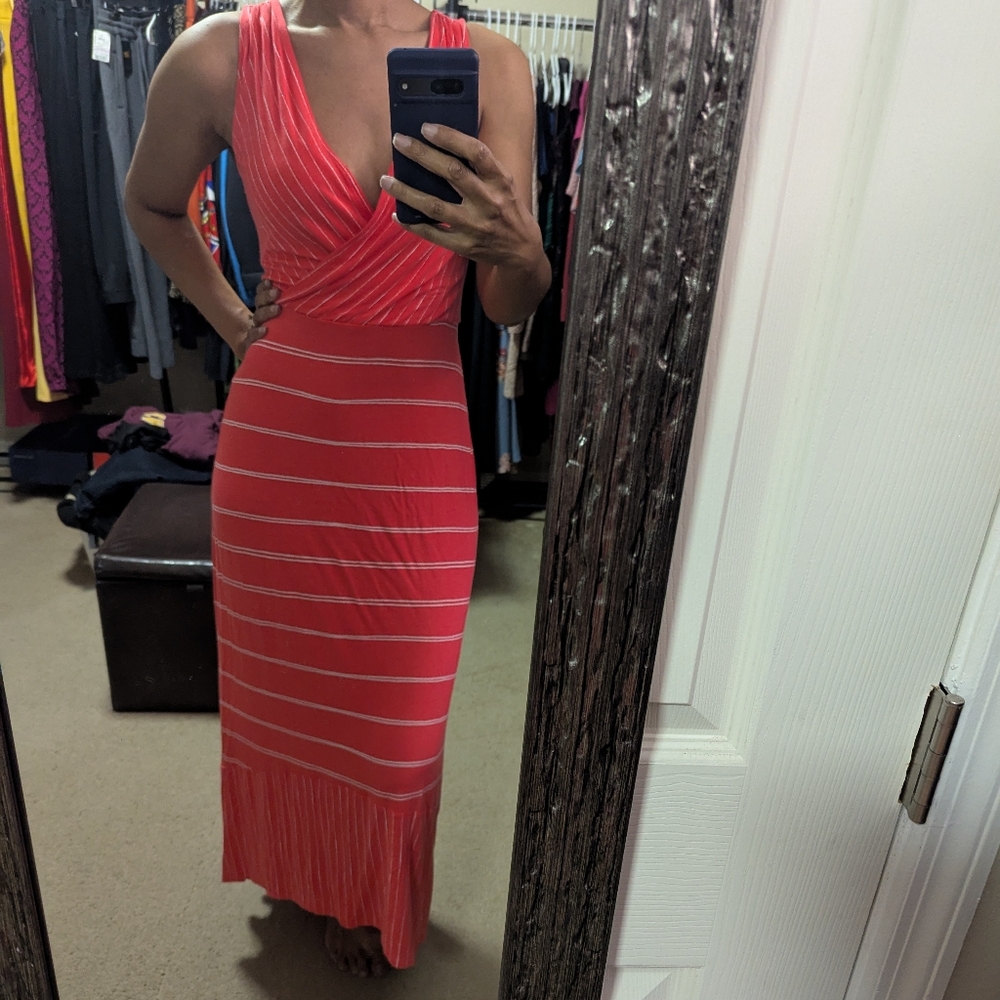 Striped Maxi Dress - Picture 2 of 6